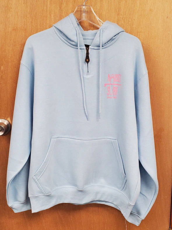 Classic Logo Mini Zip Hooded Sweatshirt- 60/40