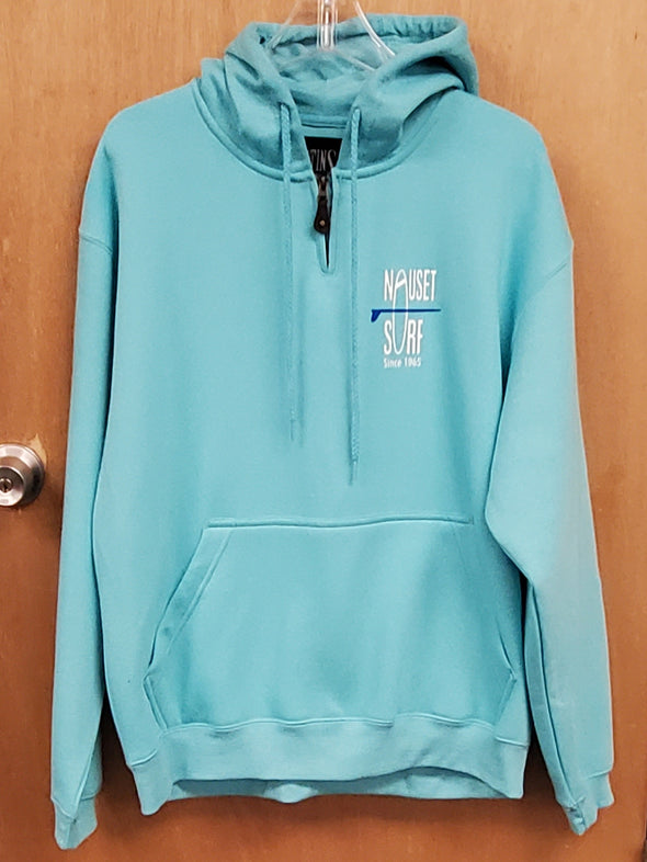 Classic Logo Mini Zip Hooded Sweatshirt- 60/40