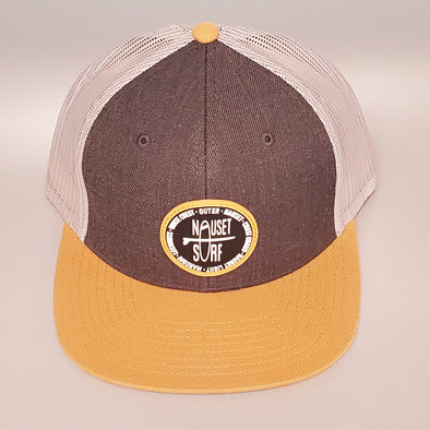 Beaches Rubber Patch c52WM Panel Trucker- Wool/Mesh