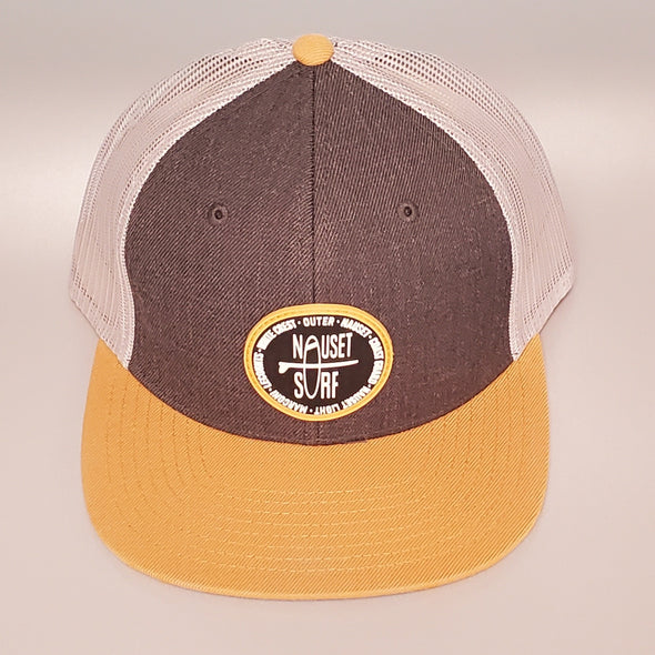 Beaches Rubber Patch c52WM Panel Trucker- Wool/Mesh