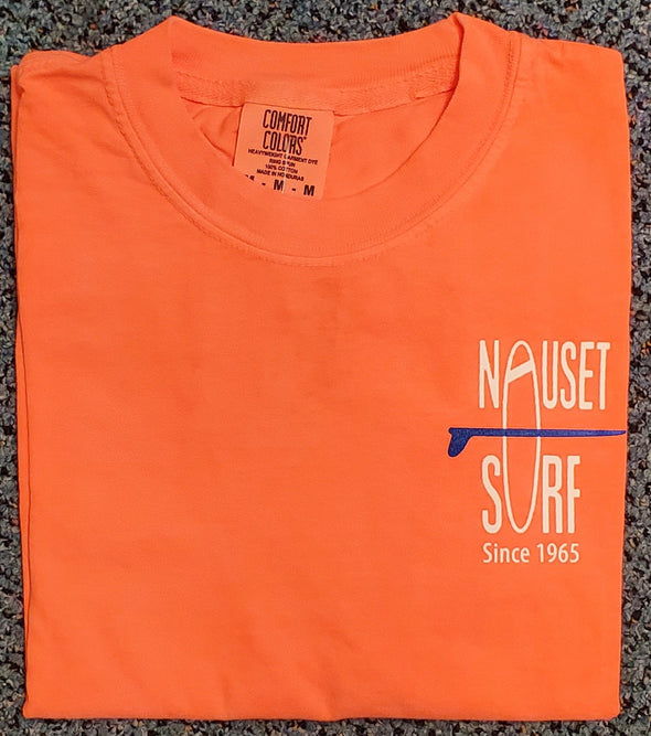 Classic Logo Garment Dyed T-Shirt- Blue