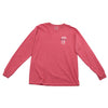 Classic Logo Garment Dyed Long Sleeve T-Shirt- Blue - Nauset Surf Shop