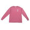 Classic Logo Garment Dyed Long Sleeve T-Shirt- Blue - Nauset Surf Shop