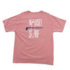 Classic Logo Garment Dyed T-Shirt- Blue - Nauset Surf Shop