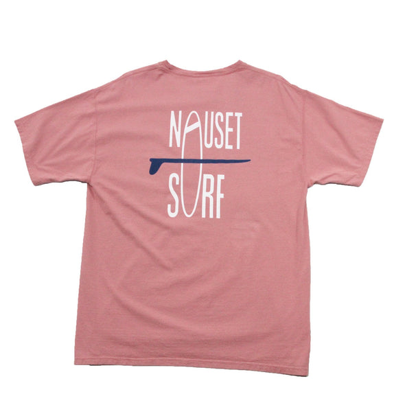 Classic Logo Garment Dyed T-Shirt- Blue - Nauset Surf Shop