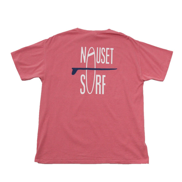 Classic Logo Garment Dyed T-Shirt- Blue - Nauset Surf Shop