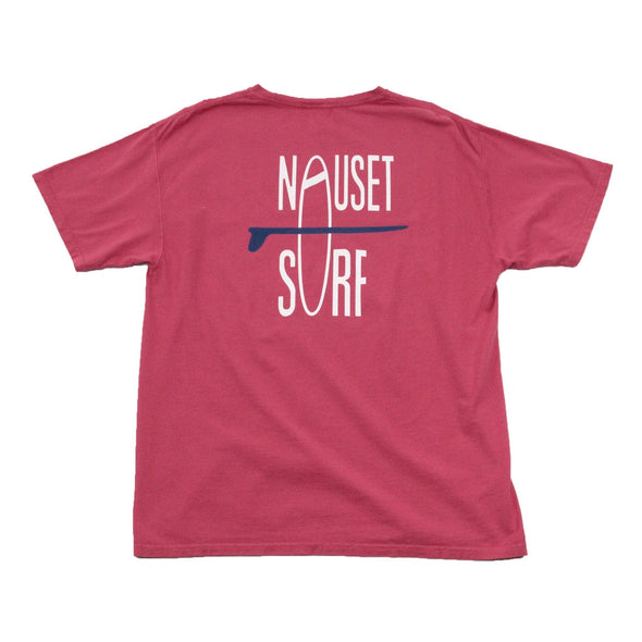 Classic Logo Garment Dyed T-Shirt- Blue - Nauset Surf Shop