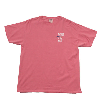 Classic Logo Garment Dyed T-Shirt- Blue - Nauset Surf Shop