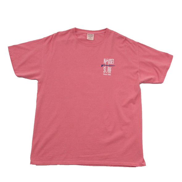 Classic Logo Garment Dyed T-Shirt- Blue - Nauset Surf Shop