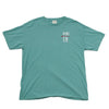 Classic Logo Garment Dyed T-Shirt- Red - Nauset Surf Shop