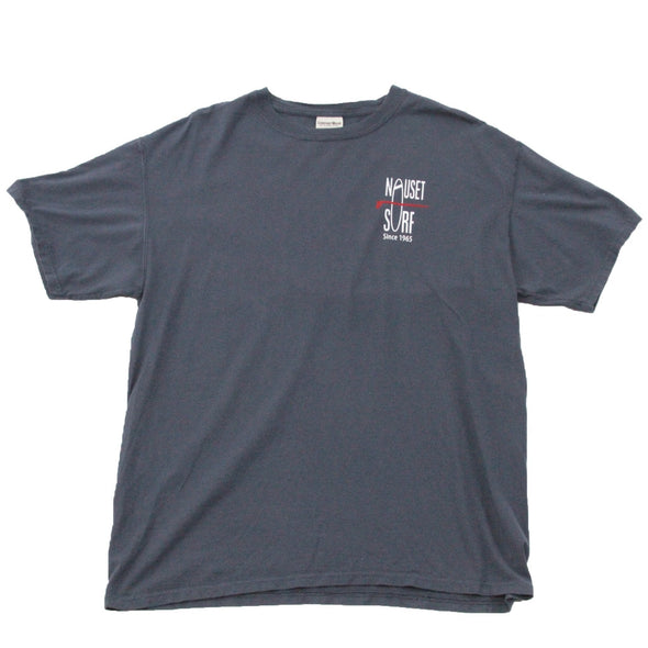 Classic Logo Garment Dyed T-Shirt- Red - Nauset Surf Shop
