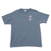 Classic Logo Garment Dyed T-Shirt- Red - Nauset Surf Shop