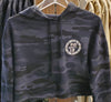 Beaches Logo Cropped Hooded Sweatshirt - Nauset Surf Shop