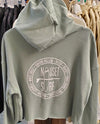 Beaches Logo Cropped Hooded Sweatshirt - Nauset Surf Shop