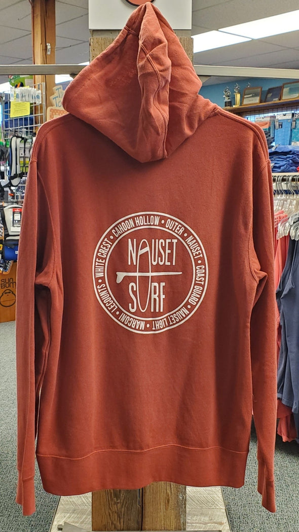 Beaches Logo Full-Zip Hoodie - Nauset Surf Shop