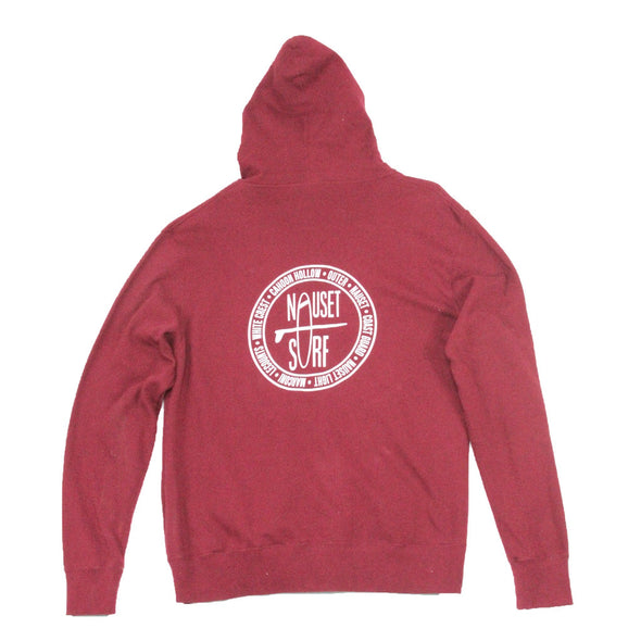 Beaches Logo Full-Zip Hoodie - Nauset Surf Shop