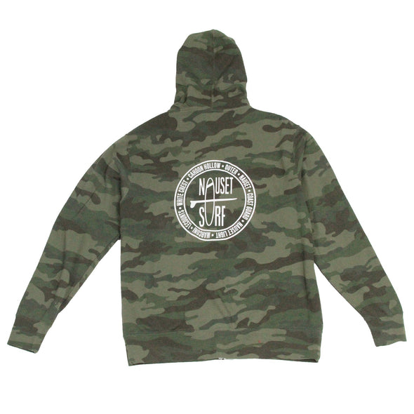 Beaches Logo Full-Zip Hoodie - Nauset Surf Shop