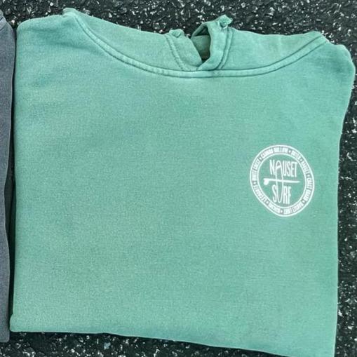 Beaches Logo Garment Dyed Hoodie - Nauset Surf Shop