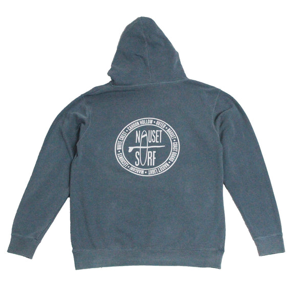 Beaches Logo Garment Dyed Hoodie - Nauset Surf Shop