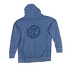 Beaches Logo Garment Dyed Hoodie - Blue - Nauset Surf Shop