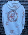 Beaches Logo Garment Dyed Hoodie- Tie Dye - Nauset Surf Shop