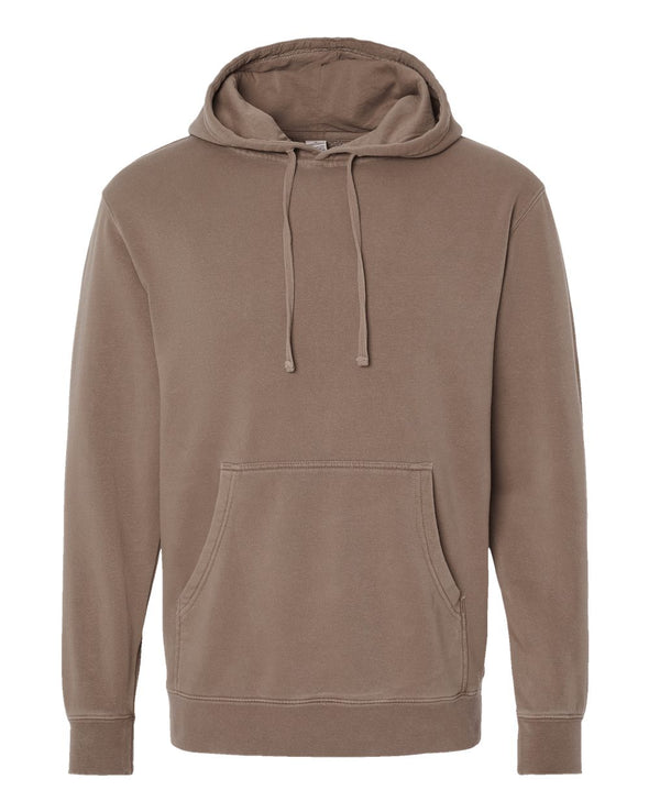 Beaches Logo Garment Dyed Hoodie - White - Nauset Surf Shop