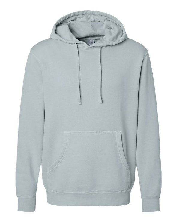 Beaches Logo Garment Dyed Hoodie - White - Nauset Surf Shop