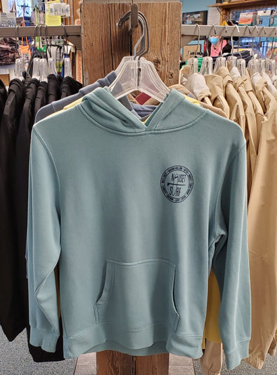 Beaches Logo Garment Dyed Hoodie- YOUTH - Nauset Surf Shop