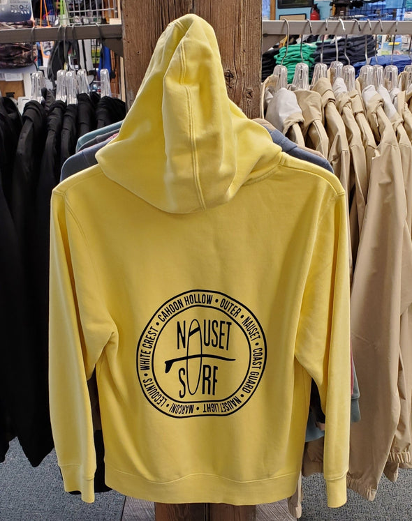 Beaches Logo Garment Dyed Hoodie- YOUTH - Nauset Surf Shop