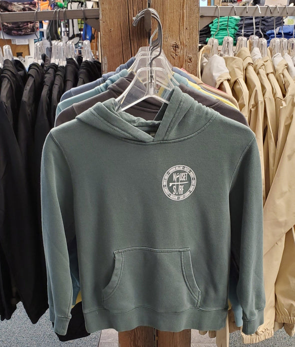 Beaches Logo Garment Dyed Hoodie- YOUTH - Nauset Surf Shop