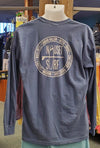 Beaches Logo Garment Dyed Long Sleeve Pocket T-Shirt - Nauset Surf Shop