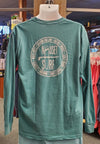 Beaches Logo Garment Dyed Long Sleeve Pocket T-Shirt - Nauset Surf Shop