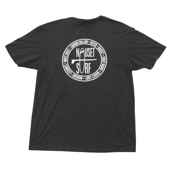 Beaches Logo Men's Tri-Blend T-Shirt - Nauset Surf Shop
