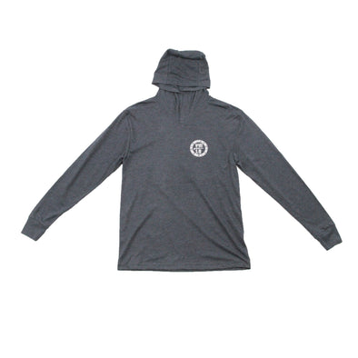 Beaches Logo Unisex Triblend Hooded Long Sleeve Pullover - Nauset Surf Shop