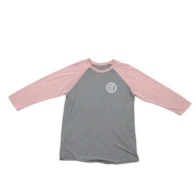 Beaches Logo Unisex Triblend Three-Quarter Sleeve Raglan - Nauset Surf Shop