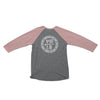 Beaches Logo Unisex Triblend Three-Quarter Sleeve Raglan - Nauset Surf Shop