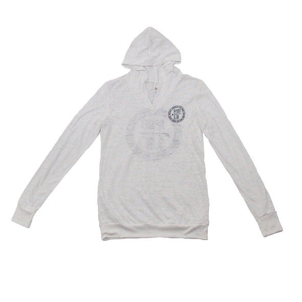 Beaches Logo Women's Burnout Hooded Pullover - Nauset Surf Shop