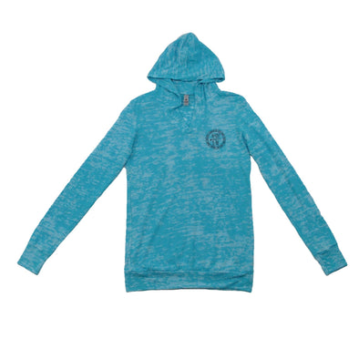 Beaches Logo Women's Burnout Hooded Pullover - Nauset Surf Shop