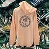 Beaches Logo Women's Lightweight Full-Zip Hooded Sweatshirt - Nauset Surf Shop