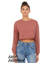 Beaches Long Sleeve Cropped T Shirt - Nauset Surf Shop