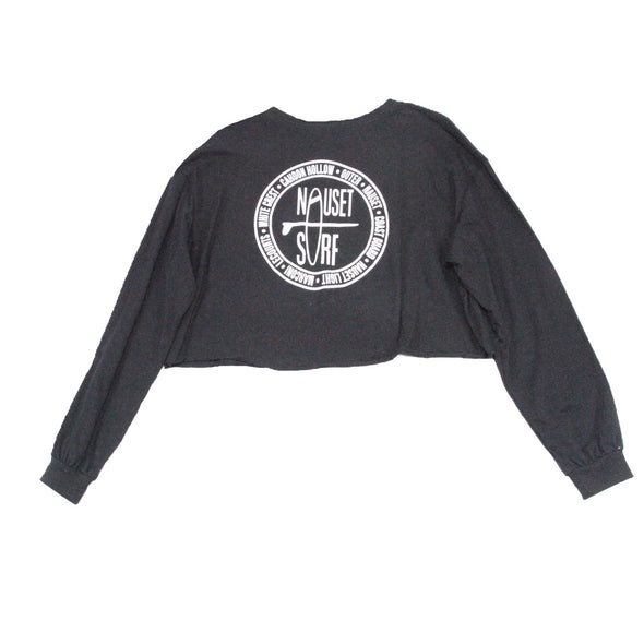 Beaches Long Sleeve Cropped T Shirt - Nauset Surf Shop