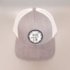 Beaches Rubber Logo C12CTM Pre Curved Trucker- YOUTH - Nauset Surf Shop