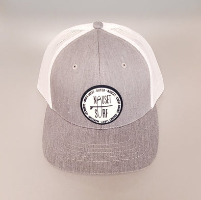 Beaches Rubber Logo C12CTM Pre Curved Trucker- YOUTH - Nauset Surf Shop