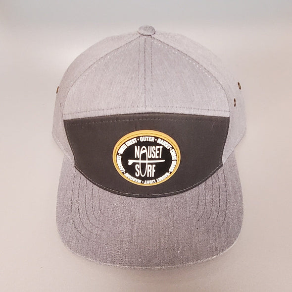 Beaches Rubber Logo C57CT 7Panel Cotton Twill- YOUTH - Nauset Surf Shop