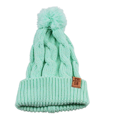Beanie- Chunk Twist Knit w/ Cuff - Nauset Surf Shop