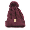 Beanie- Chunk Twist Knit w/ Cuff - Nauset Surf Shop