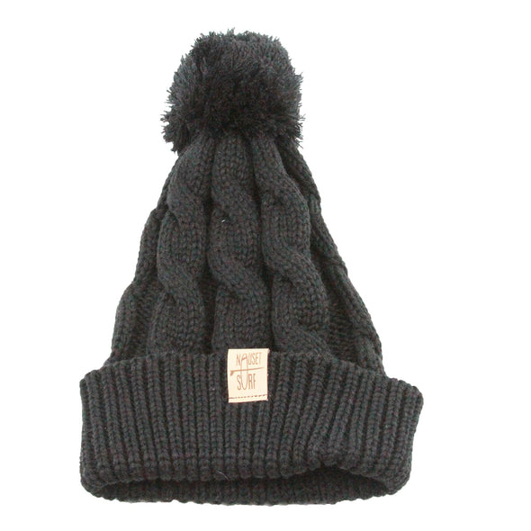 Beanie- Chunk Twist Knit w/ Cuff - Nauset Surf Shop