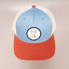 Circle Classic Logo c12CMT PreCurved Trucker- NAVY/WHITE - Nauset Surf Shop