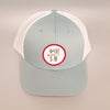 Circle Classic Logo C12CTM Pre Curved Trucker- RED - Nauset Surf Shop