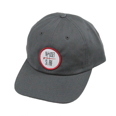 Circle Classic Logo C25PC DAD HAT PREMIUM COTTON- RED - Nauset Surf Shop